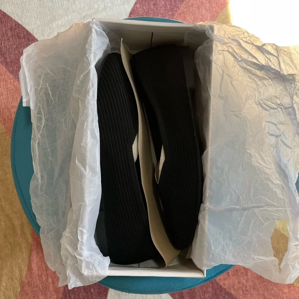 Square Toe Ballet Flats
